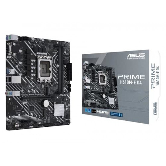 Asus Prime H610M-E D4 Motherboard