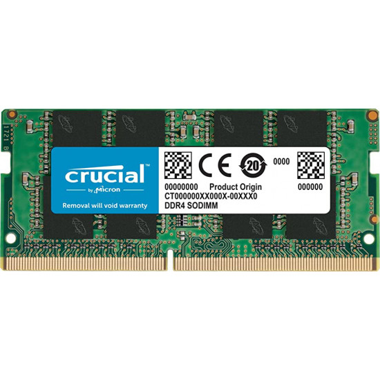 Operativ yaddaş Crucial 8GB DDR4 3200MHz SODIMM

