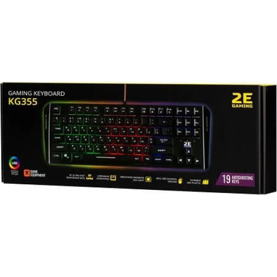 2E KG355 Black (2E-KG355UBK) Gaming Keyboard