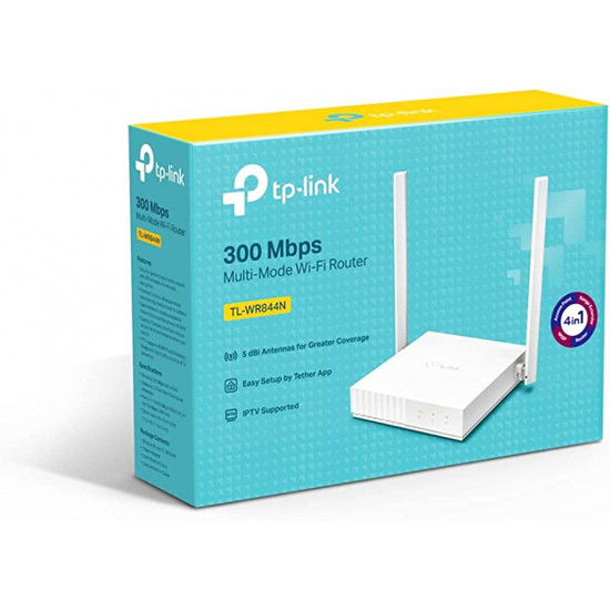 TP-LINK TL-WR844N 300 Mbps Multi-Mode Wi-Fi Router (1750502395)
