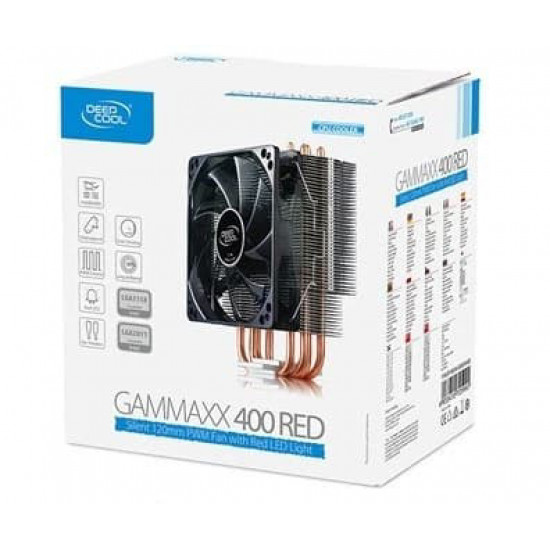 Deepcool Gammaxx 400 Red (DP-MCH4GMX400RD) CPU Cooler