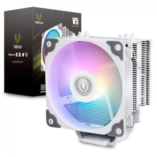 Vetroo V5 (VT-CPU-V5-WT) White CPU Cooler