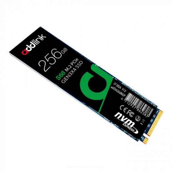 Накопитель m.2 SSD AddLink S68 256GB M.2 NVMe
