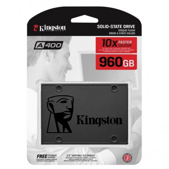 Накопитель SSD Kingston A400 960GB 2.5