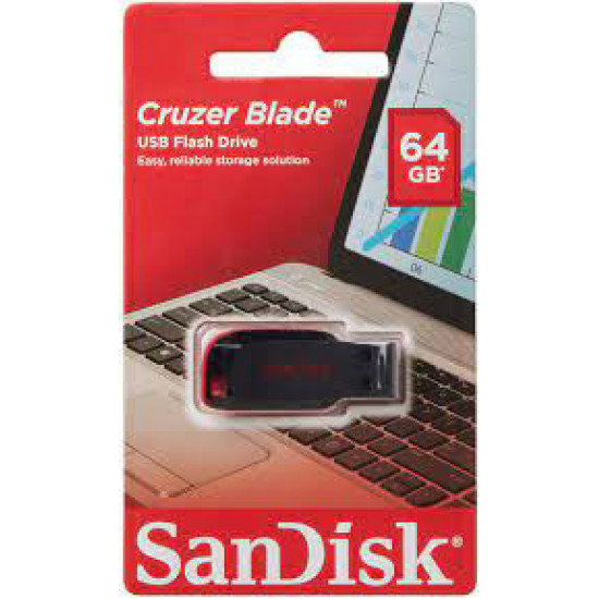 Флеш-накопитель SanDisk Cruzer Blade 64GB
