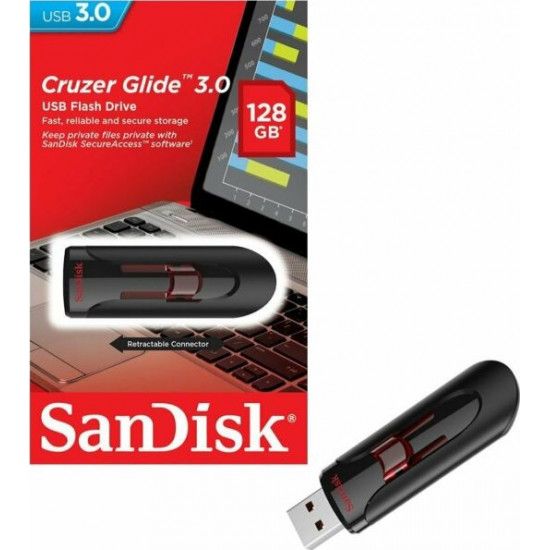 Флеш-накопитель SanDisk Cruzer Glide 128GB
