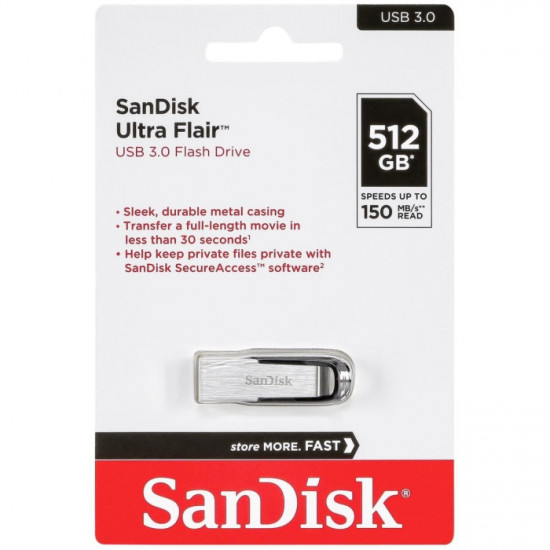 Флеш-накопитель SanDisk Ultra Flair USB 3.0 512GB
