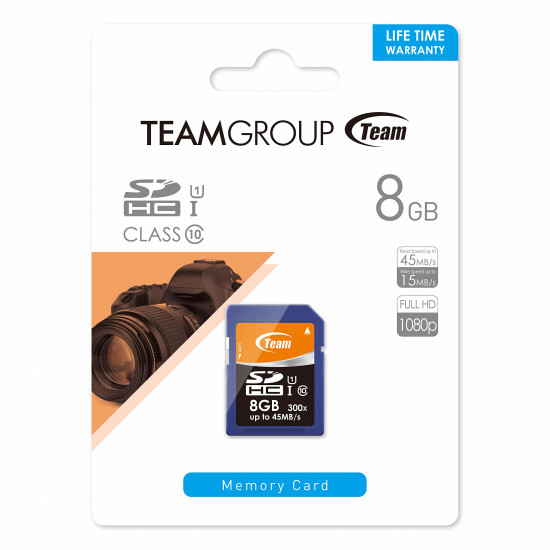 Флеш-накопитель Team Group 8GB SD Card

