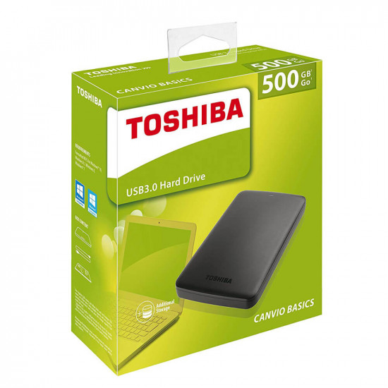 Xarici yaddaş External Toshiba CANVIO 500GB
