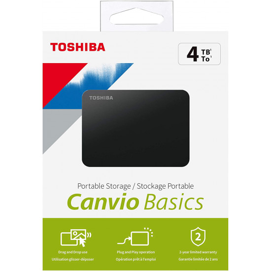 Внешний носитель External Toshiba CANVIO 4TB
